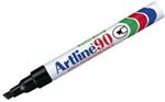 Marker Artline 90 Sort 2.5 - 5mm sort